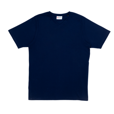 Navy V-neck