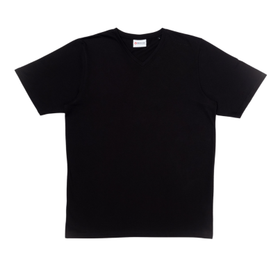 Black V-neck