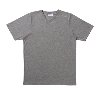 Grey V-neck