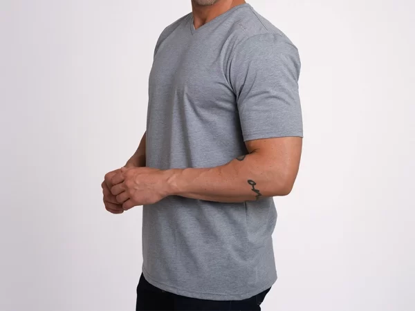 grey Adamsson t-shirt, v-neck